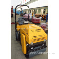 Small steel wheel asphalt roller, 1 ton ride on mini compactor road rollers (FYL-880)